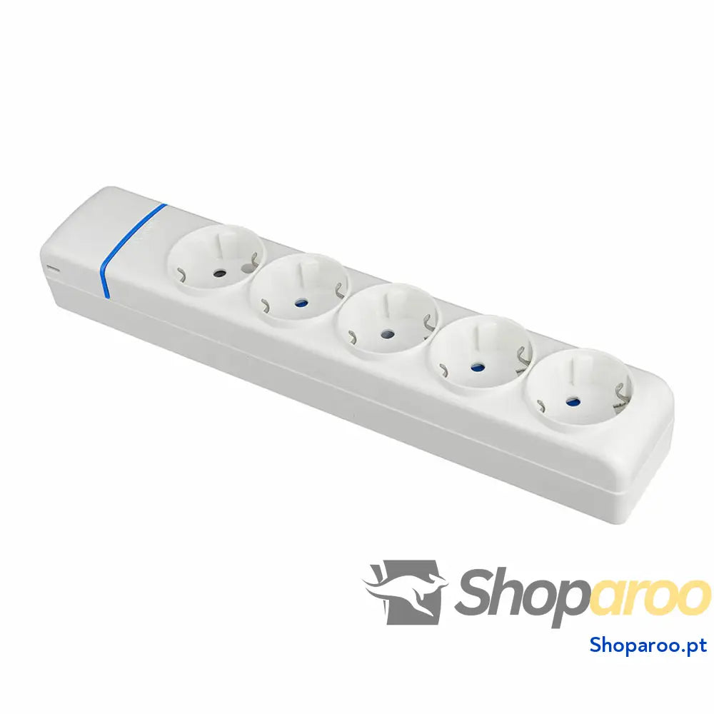 Extensão com 5 Tomadas sem Interruptor Solera 8005p 250 V 16 A