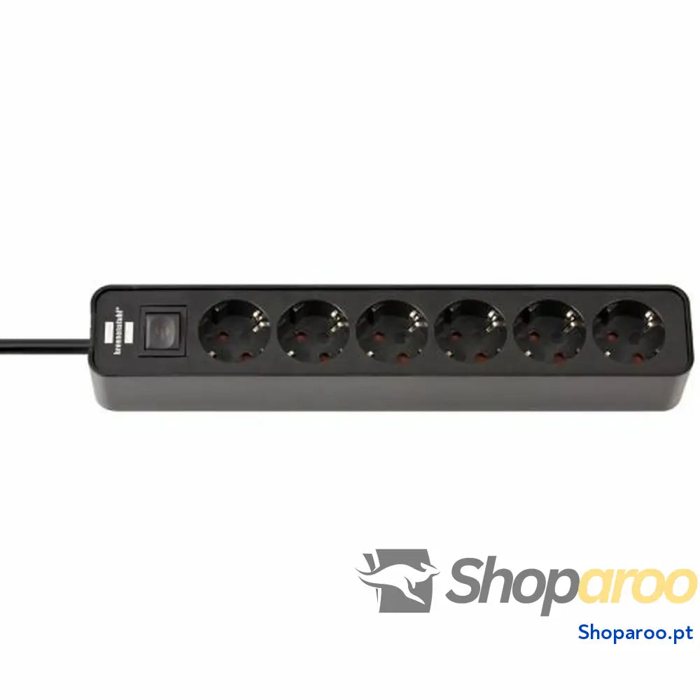 Extensão com 6 Tomadas com Interruptor Brennenstuhl 1153260000 3600 W (1,5 m)