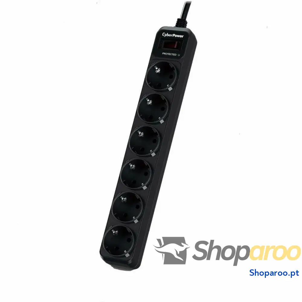 Extensão com 6 Tomadas com Interruptor Cyberpower B0620SC0-DE Wi-Fi (1,8 m)