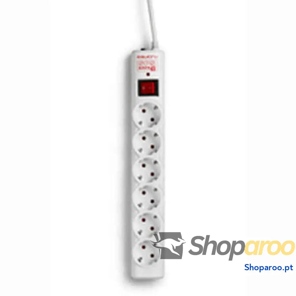 Extensão com 6 Tomadas com Interruptor Salicru SPS SAFE 6 Branco 1,5 m (1,5 m)