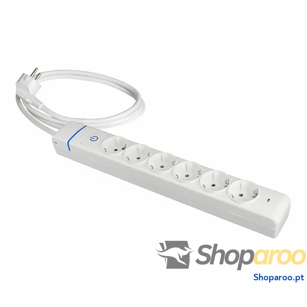 Extensão com 6 Tomadas com Interruptor Solera 61ils 250 V 16 A (1,5 m)