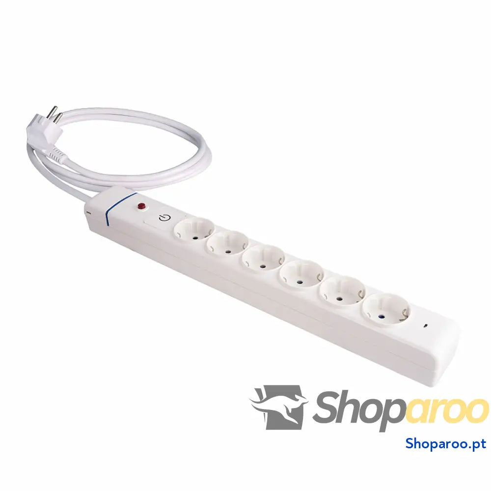 Extensão com 6 Tomadas com Interruptor Solera 61ilso 250 V 16 A (1,5 m)