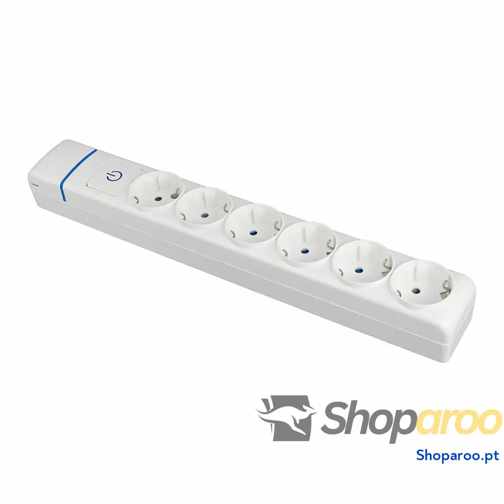 Extensão com 6 Tomadas com Interruptor Solera 8006pil 250 V 16 A