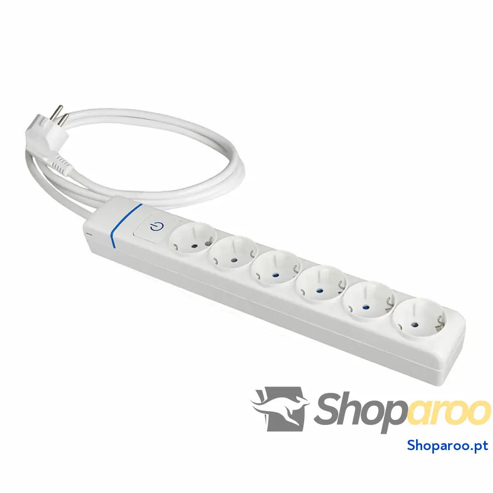 Extensão com 6 Tomadas com Interruptor Solera 8016pil 250 V 16 A (1,5 m)