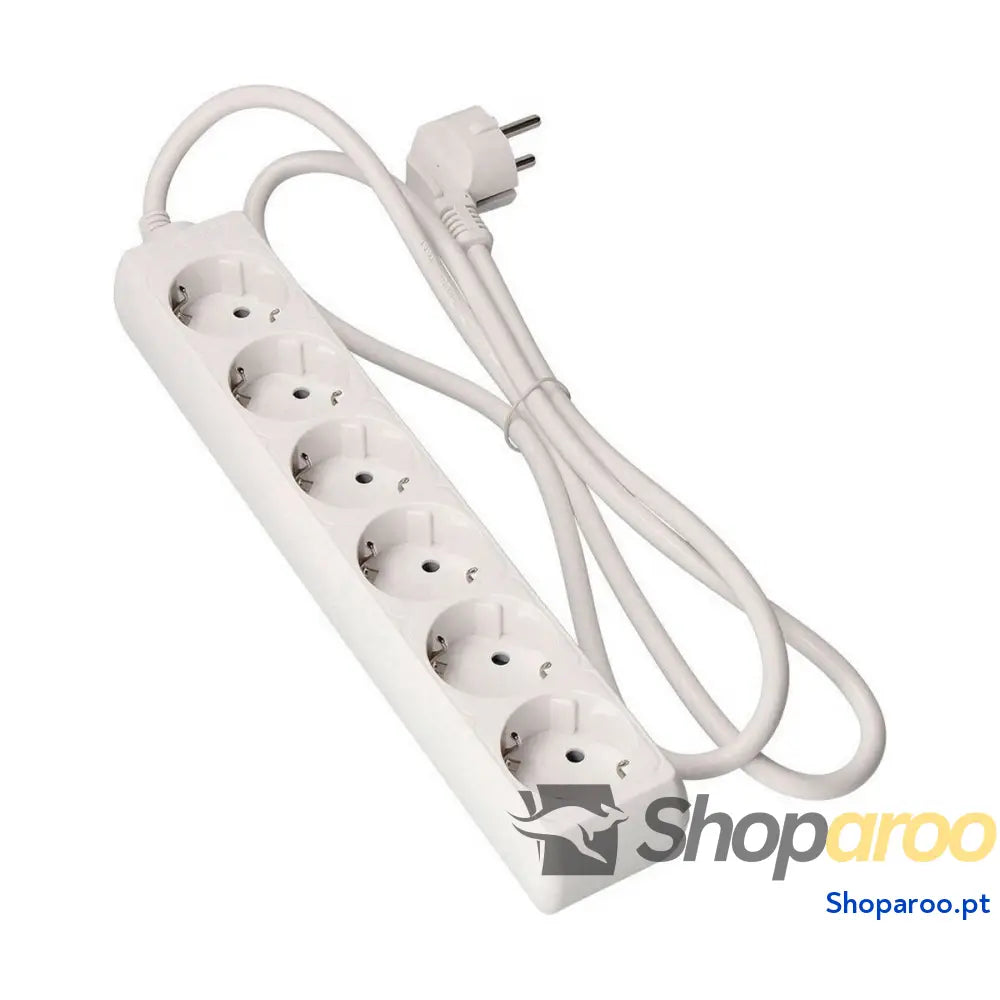 Extensão com 6 Tomadas sem Interruptor EDM 41006 Schuko (1,5 m)
