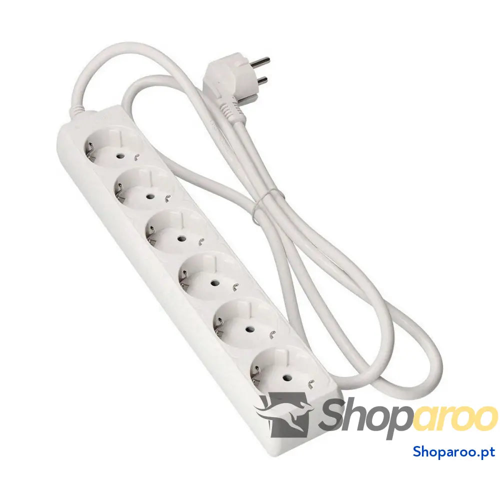 Extensão com 6 Tomadas sem Interruptor EDM 41036 Schuko (3 m)