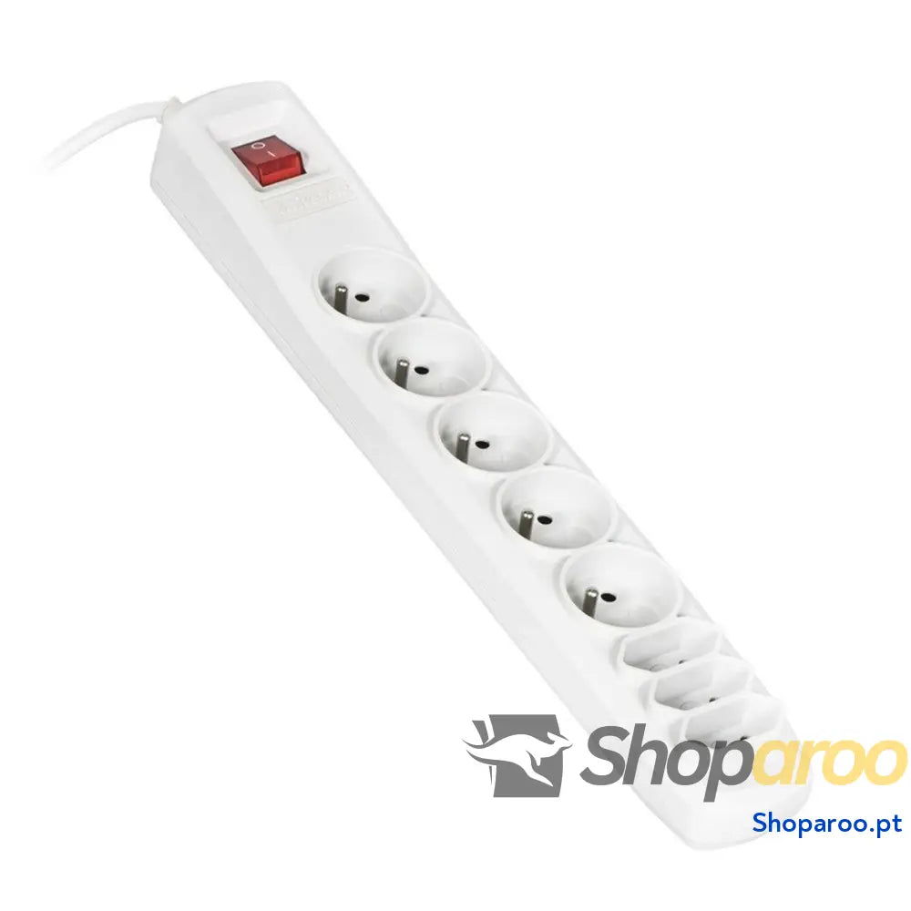 Extensão com 8 Tomadas com Interruptor Activejet APN-8G (1,5 m)