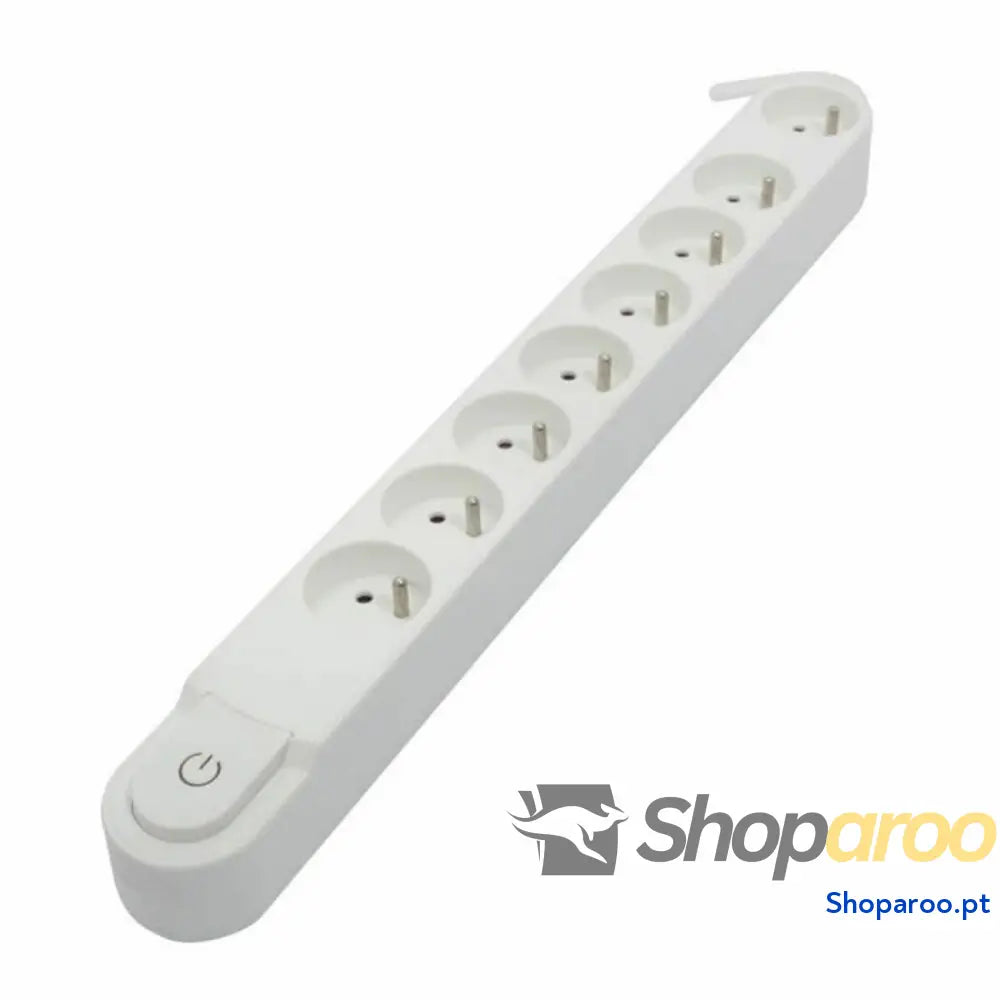 Extensão com 8 Tomadas com Interruptor Chacon  