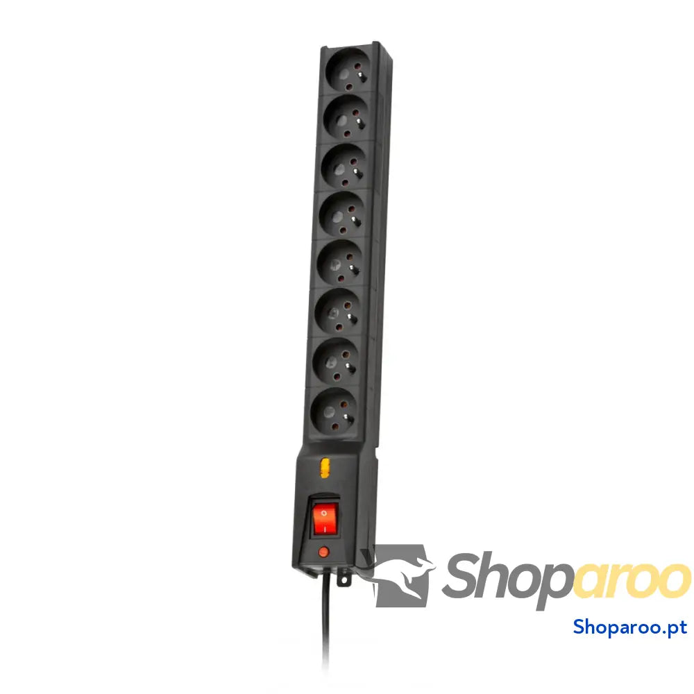 Extensão com 8 Tomadas com Interruptor Lestar   (5 m)
