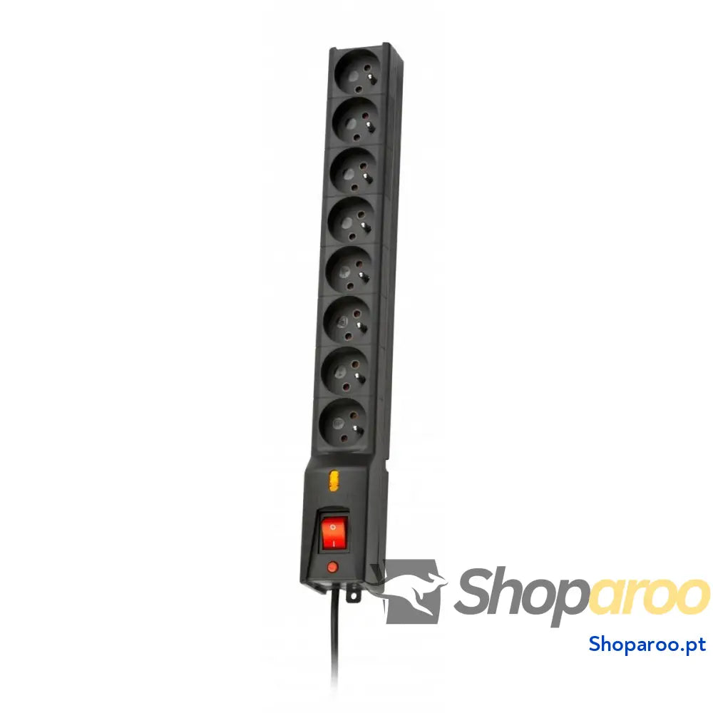 Extensão com 8 Tomadas com Interruptor Lestar LX 810 G-A  (1,5 m)