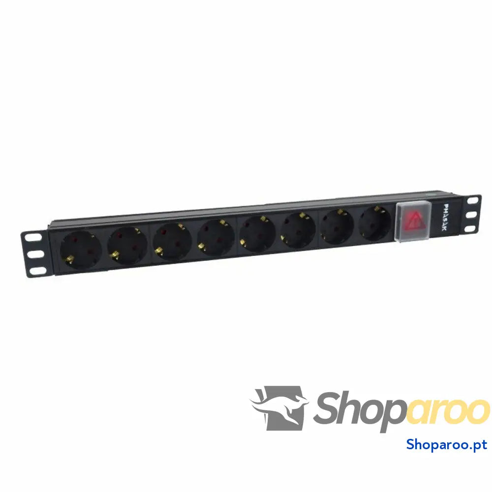Extensão com 8 Tomadas com Interruptor Phasak BNS 1520 (3 m) (2 m)