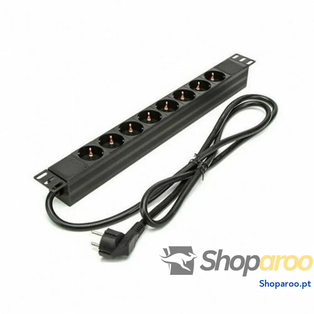 Extensão com 8 Tomadas com Interruptor Phasak BNS 3518 (1,5 m)
