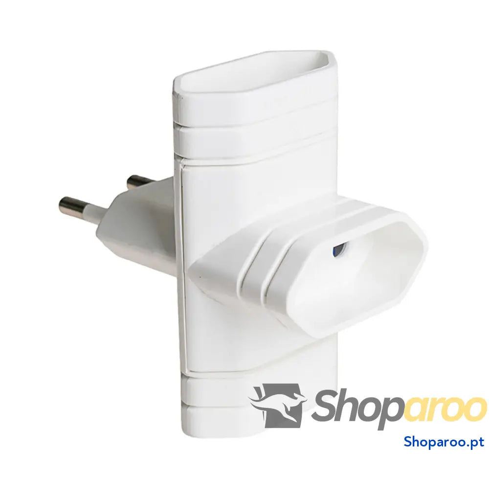 Extensão elétrica Solera 6009 Triplo 250 V Branco 10 A 2300 W
