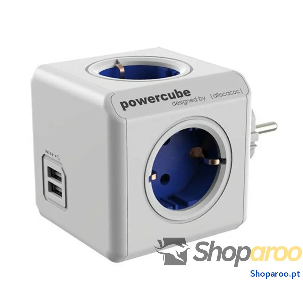 Extensão em Cubo Power Cube Allocacoc 1202BL/DEOUPC USB