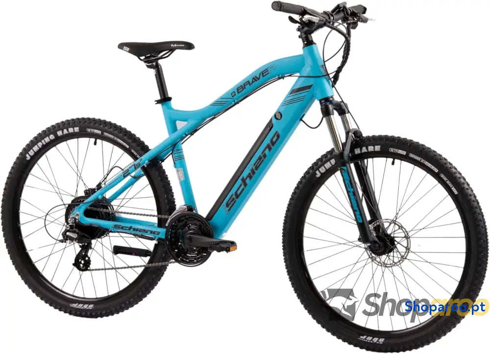 F.lli Schiano Braver Bicicleta Electrica MTB 27.5’’ Batería 36V 11.6Ah Extraíble Motor 250W 50Nm Bici de Montaña Unisex