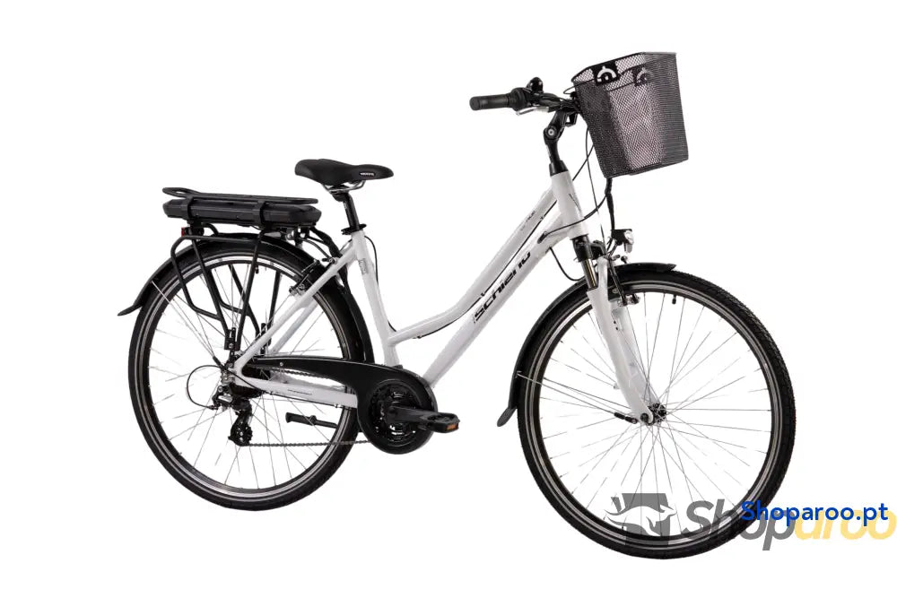 F.lli Schiano E Ride Bicicleta Elétrica de Trekking 28’’ Bateria 36V 10,4Ah Removível Motor 250W 40Nm Urbana Unisexo