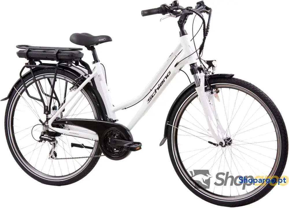 F.lli Schiano E Ride Bicicleta Elétrica de Trekking 28’’ Bateria 36V 10,4Ah Removível Motor 250W 40Nm Urbana Unisexo