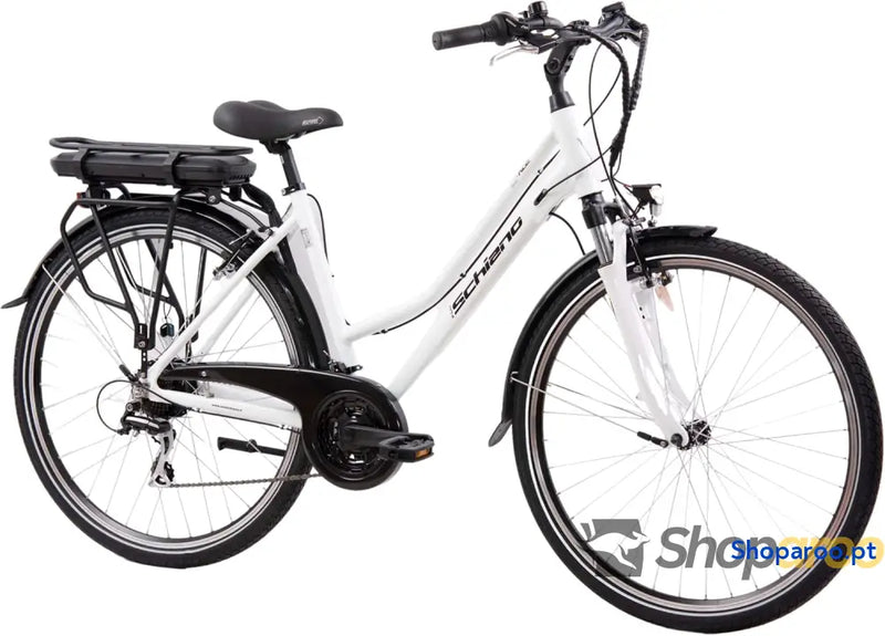 F.lli Schiano E Ride Bicicleta Elétrica de Trekking 28’’ Bateria 36V 10,4Ah Removível Motor 250W 40Nm Urbana Unisexo