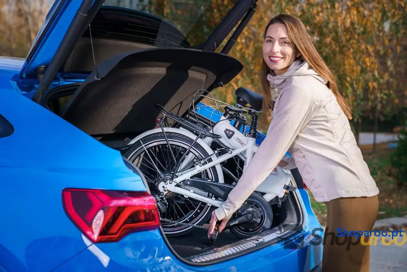 F.lli Schiano E Sky 20’’ Bicicleta elétrica dobrável unissexo para adulto branca