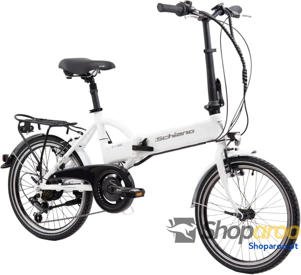F.lli Schiano E Sky 20’’ Bicicleta elétrica dobrável unissexo para adulto branca