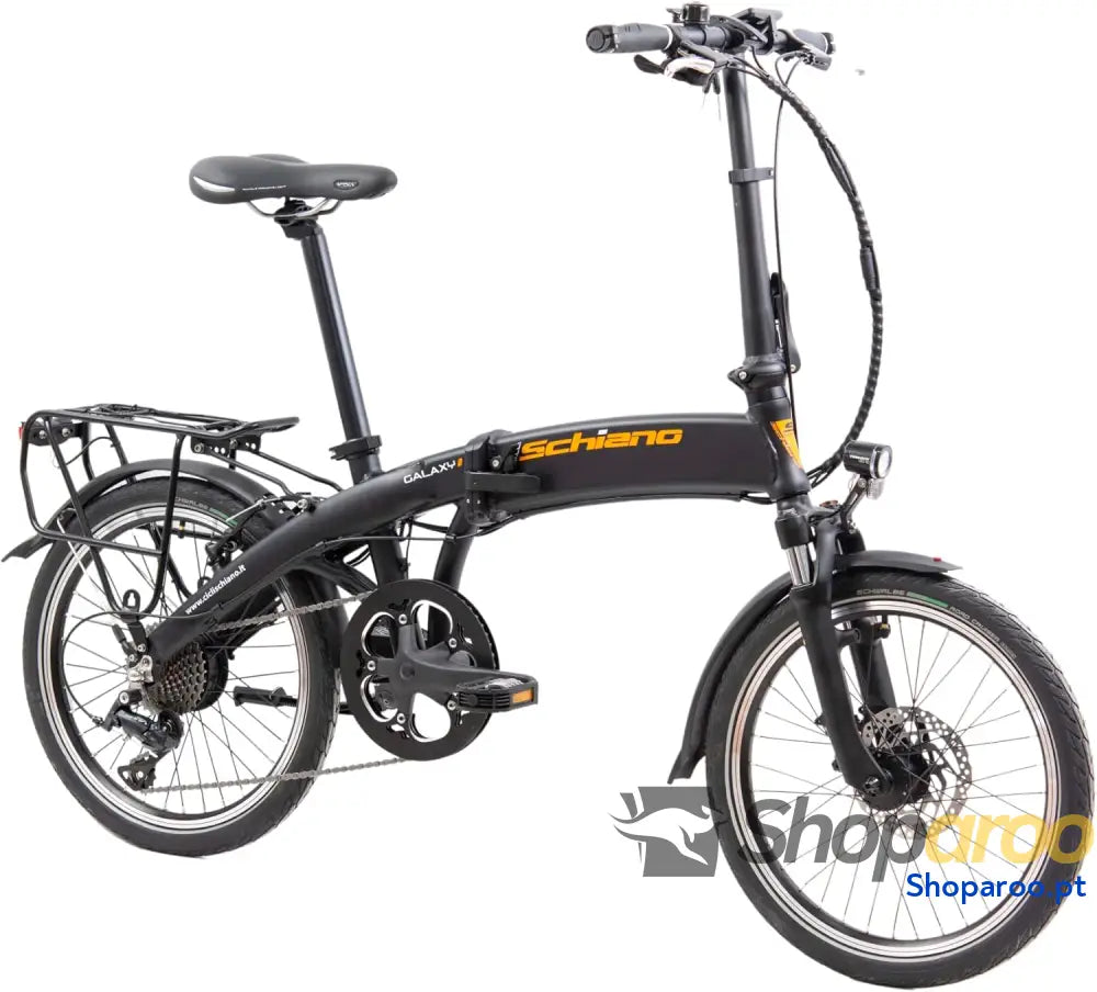 F.lli Schiano Galaxy bicicleta elétrica dobrável 20’’ bateria de 36 V 10,4 Ah removível motor 250 W 40 mm urbana