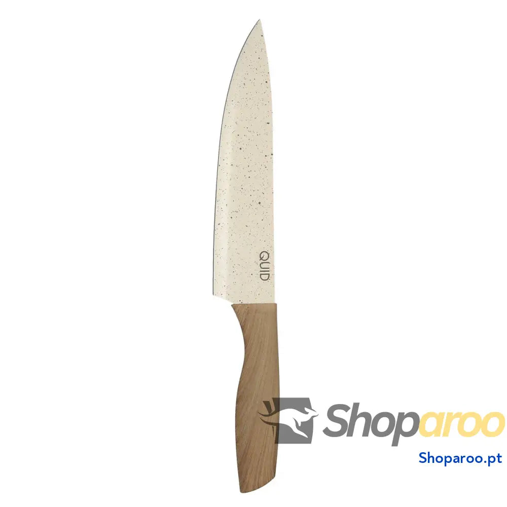 Faca de Chef Quid Cocco Castanho Metal 20 cm (Pack 12x)