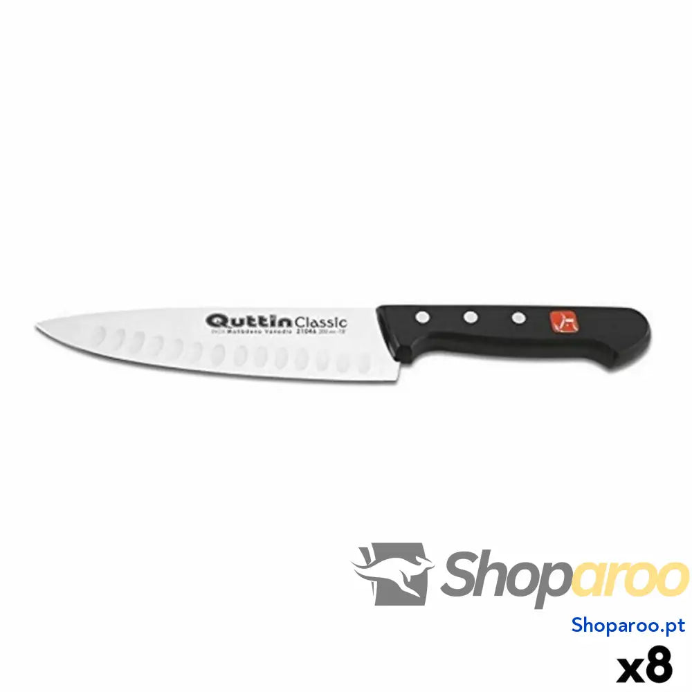 Faca de Chef Quttin Classic (20 cm) 20 cm 3 mm (8 Unidades)