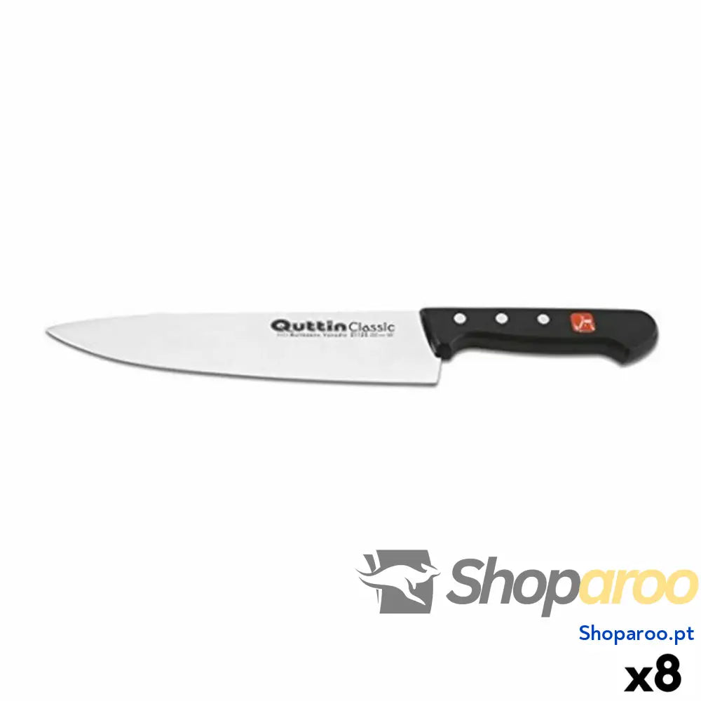 Faca de Chef Quttin Classic (25 cm) 25 cm 3 mm (8 Unidades)