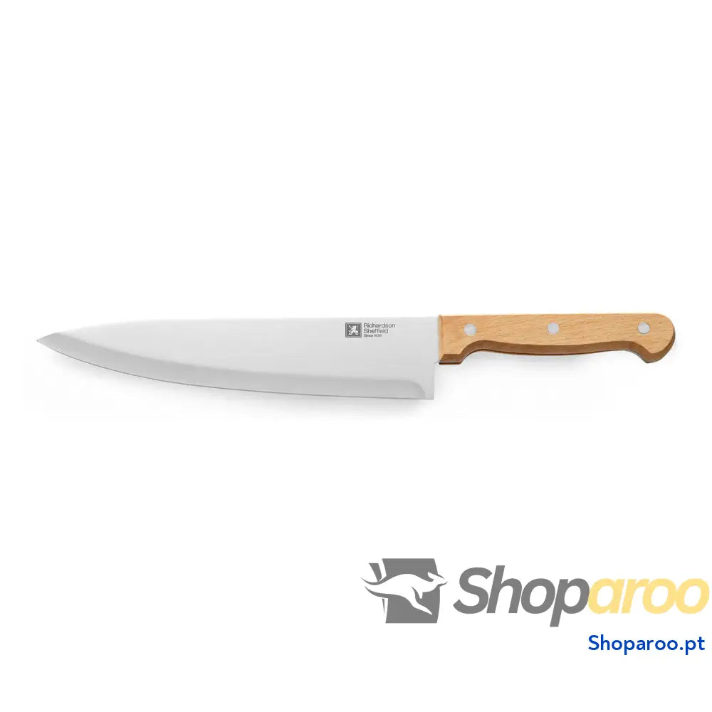 Faca de Chef Richardson Sheffield Artisan Natural Metal Aço inoxidável 20 cm