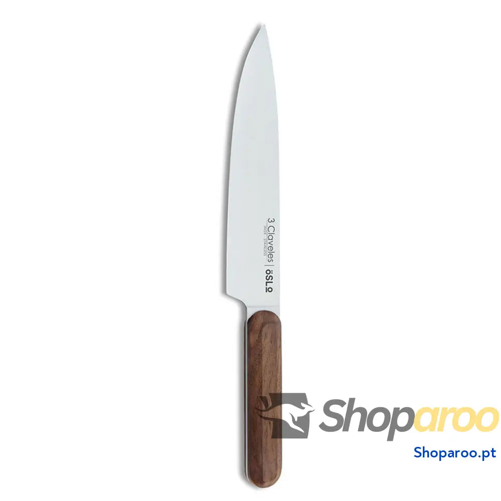 Faca de Cozinha 3 Claveles Oslo Aço inoxidável 20 cm