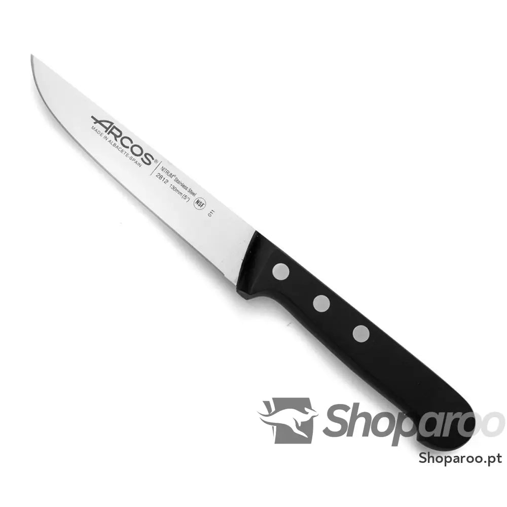 Faca de Cozinha Arcos serie universal Preto Aço 13 cm