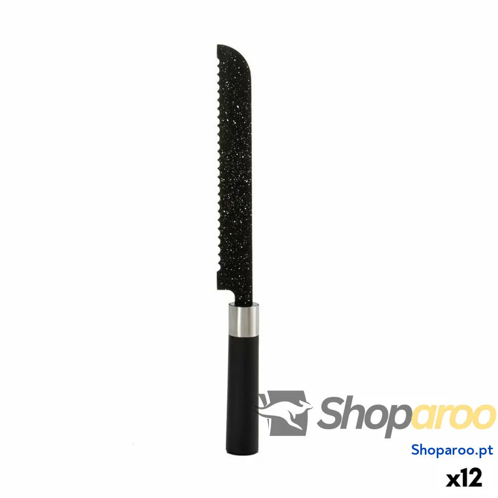 Faca de Serra Kinvara KT11-5604M07 Aço inoxidável Polipropileno 3,5 x 2 x 33 cm Mármore (12 Unidades)