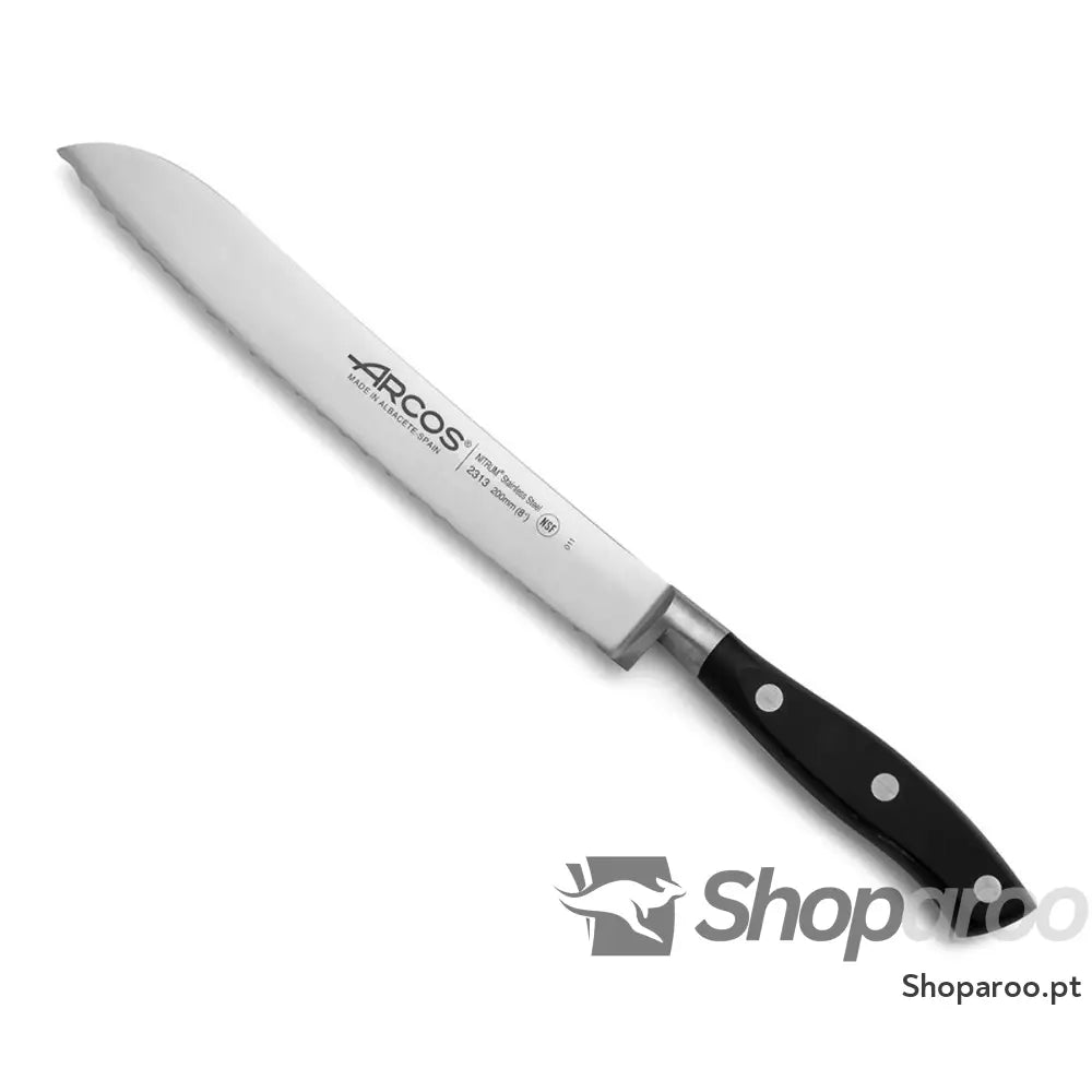 Faca para Pão Arcos serie riviera Aço 20 cm