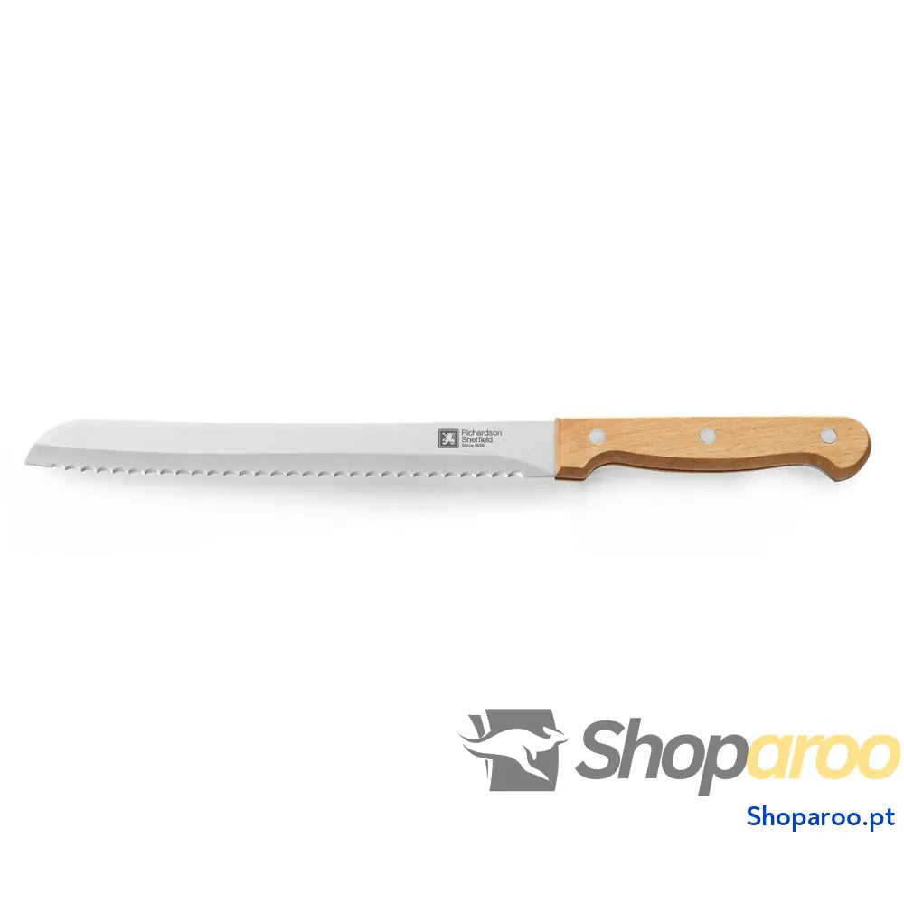 Faca para Pão Richardson Sheffield Artisan Metal Aço inoxidável 23 cm Natural