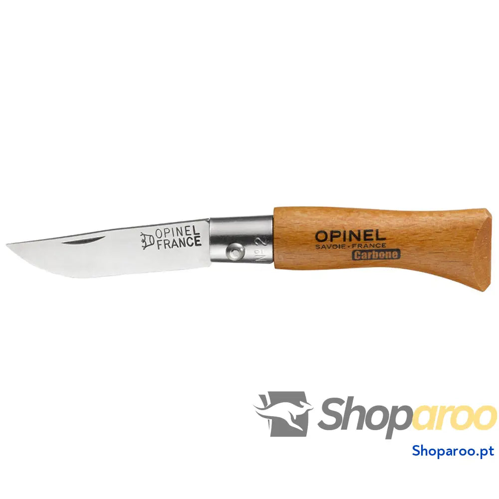Faca para Trinchar Opinel Aço com carbono madeira de faia 3,5 cm