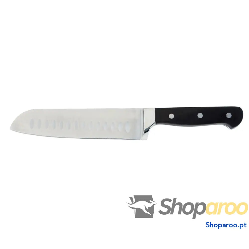 Faca Santoku Quid Professional Inox Chef Black Preto Metal (Pack 6x)