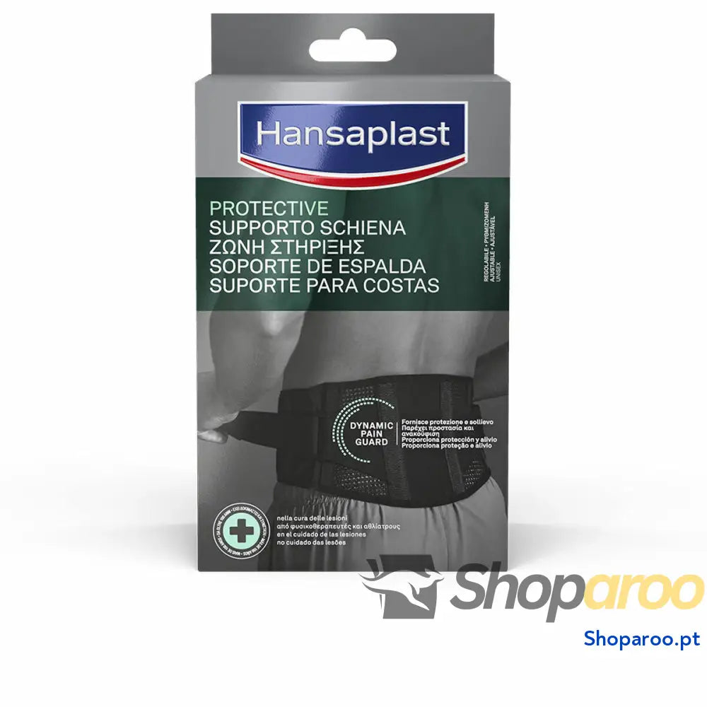 Faixa lombar Hansaplast Dynamic Pain Guard Preto
