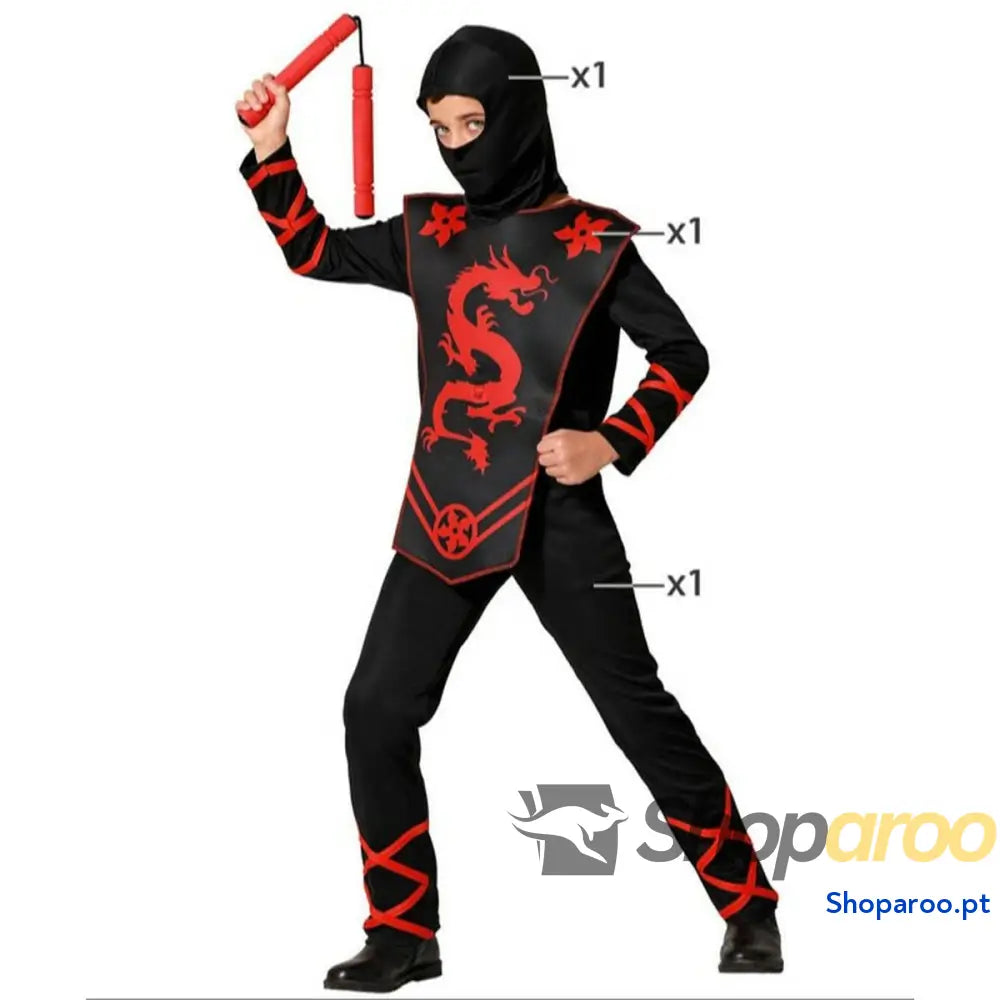 Fantasia infantil Ninja