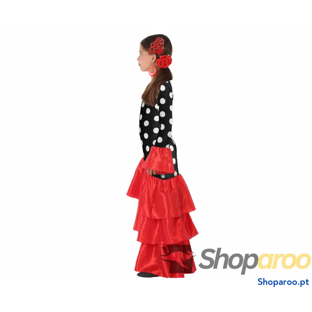 Fantasia infantil Preto Vermelho Espanha