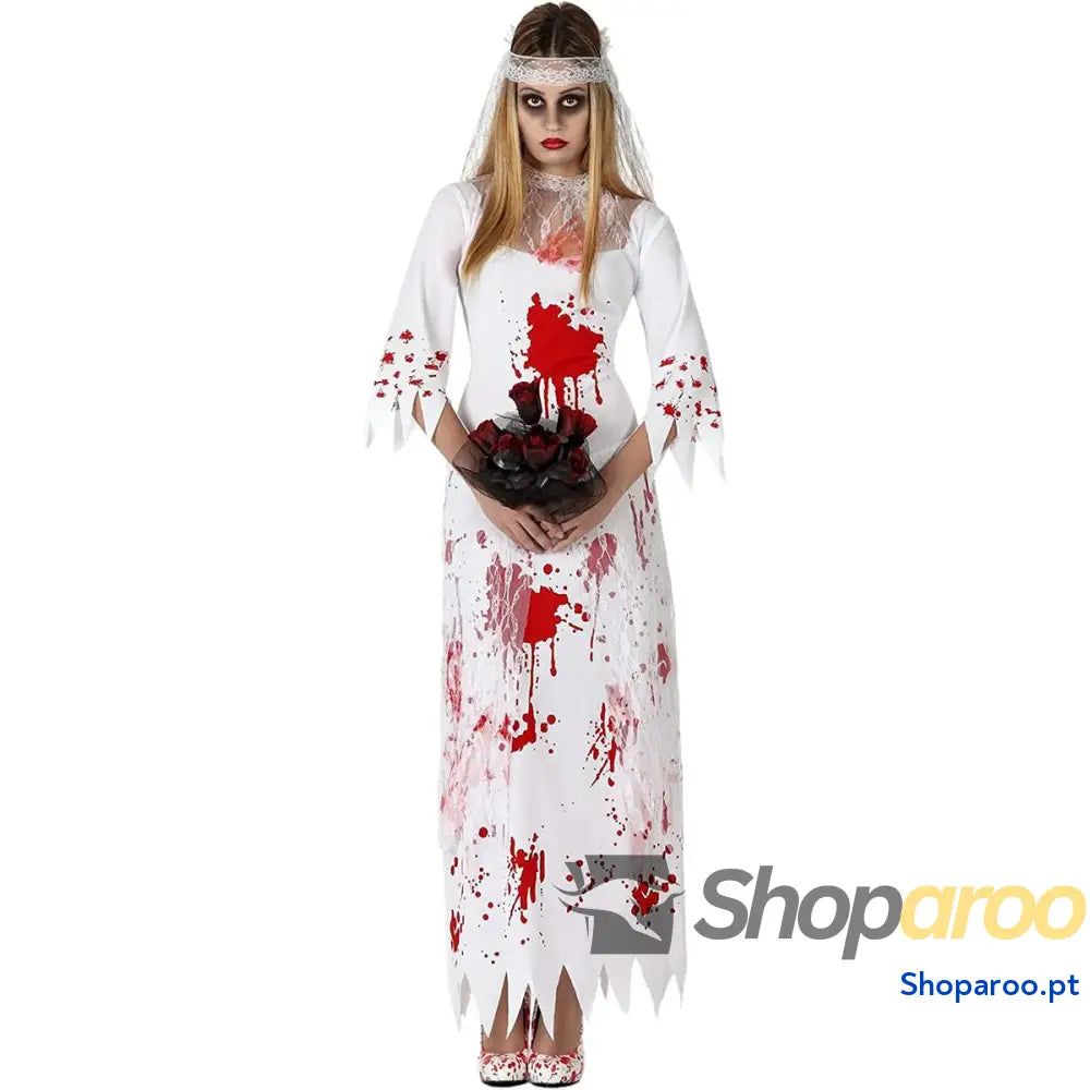 Fantasia para Adultos 8422259149286 Branco Assassino (2 Peças) (M/L)