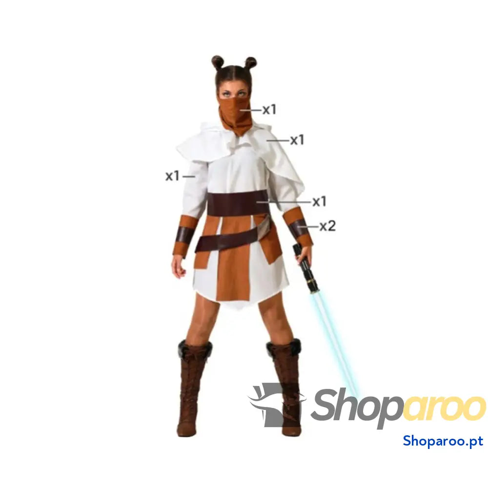 Fantasia para Adultos Branco M/L