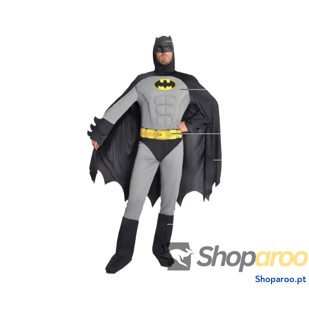 Fantasia para Adultos Cinzento Batman