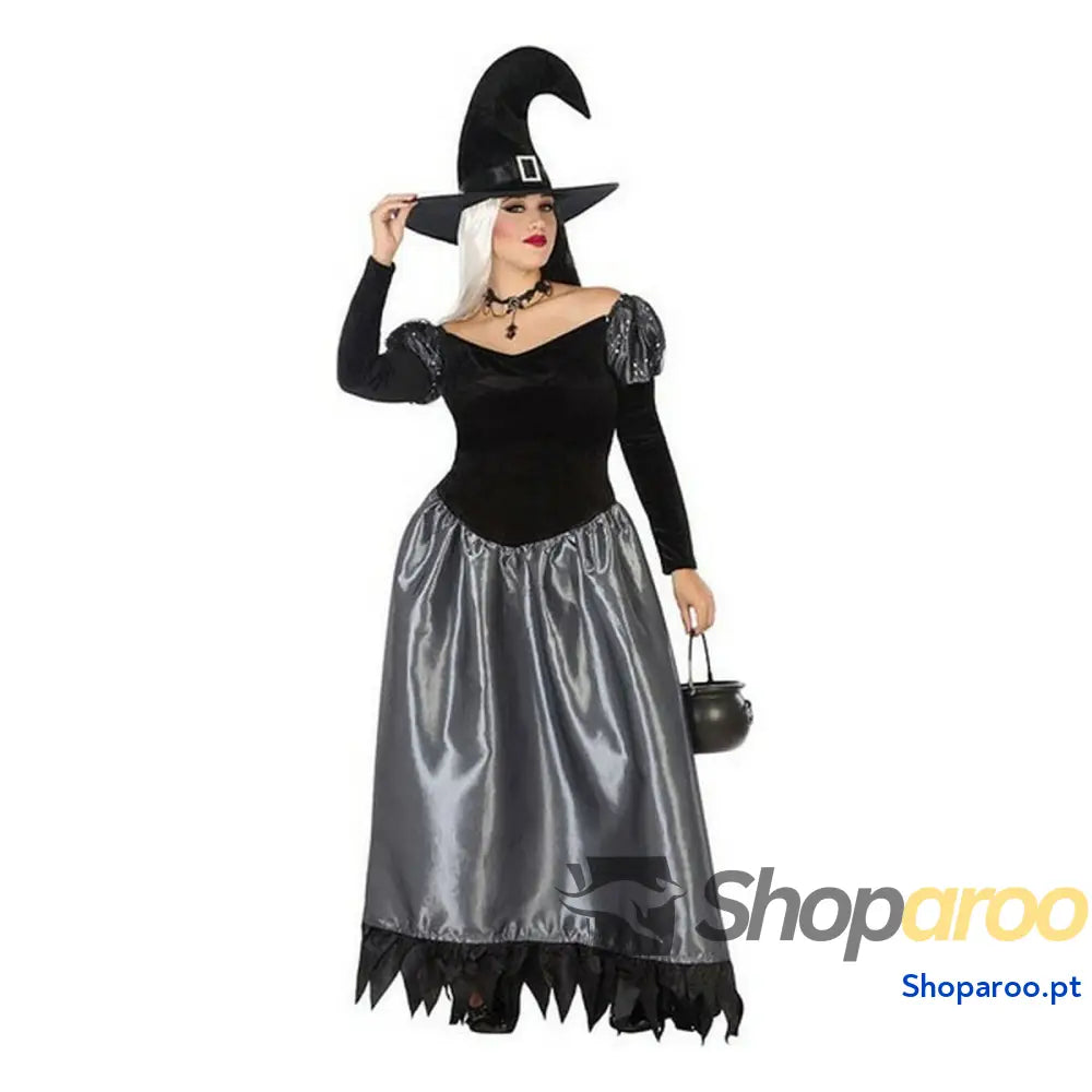 Fantasia para Adultos DISFRAZ BRUJA XXL Shine Inline Multicolor XXL