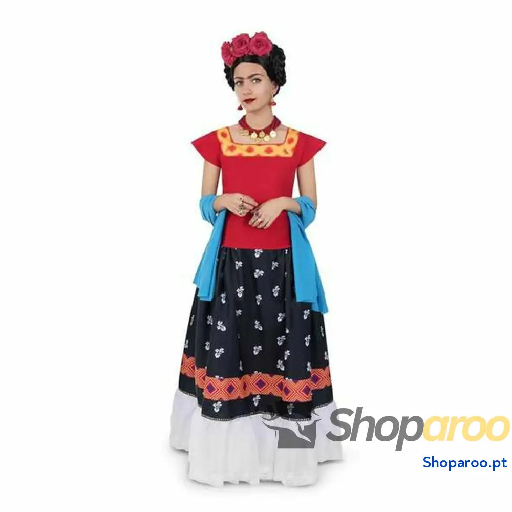 Fantasia para Adultos My Other Me Frida Kahlo Vermelho