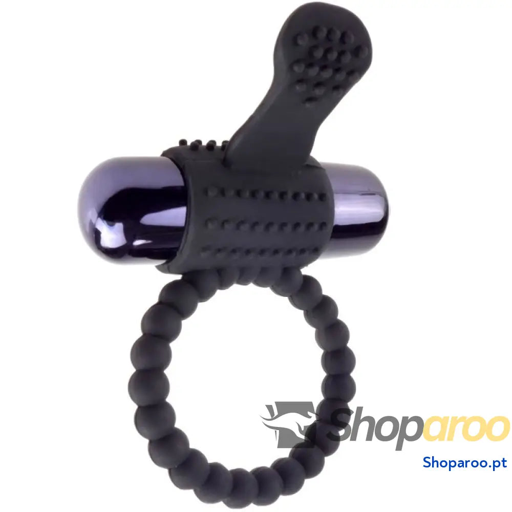 FANTASY C-RINGZ - ANEL VIBRANTE DE SILICONE PRETO