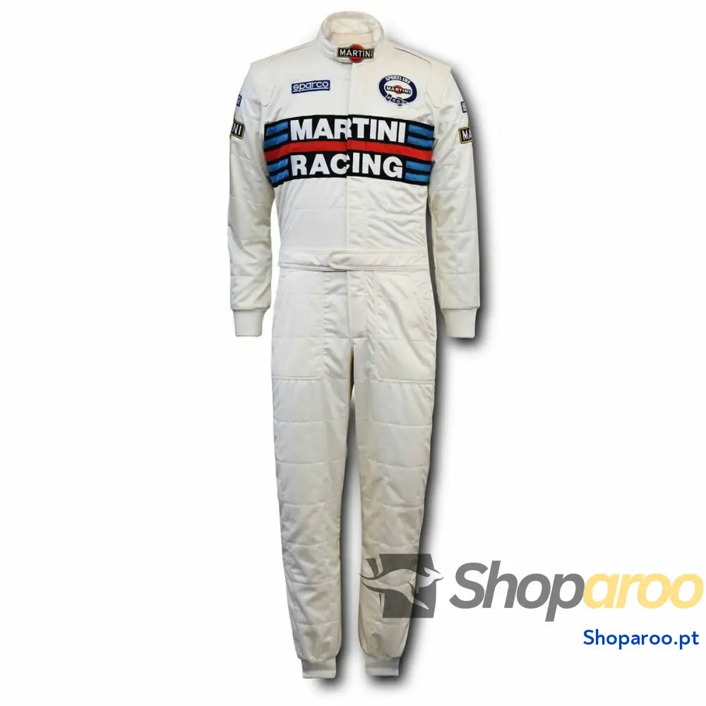 Fato de Corrida Sparco COMPETITION  Martini Racing Branco 66