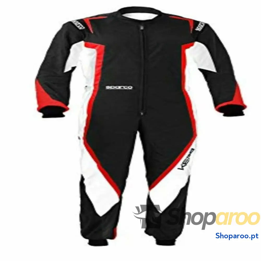 Fato de Corrida Sparco K44 KERB Preto/Vermelho XS