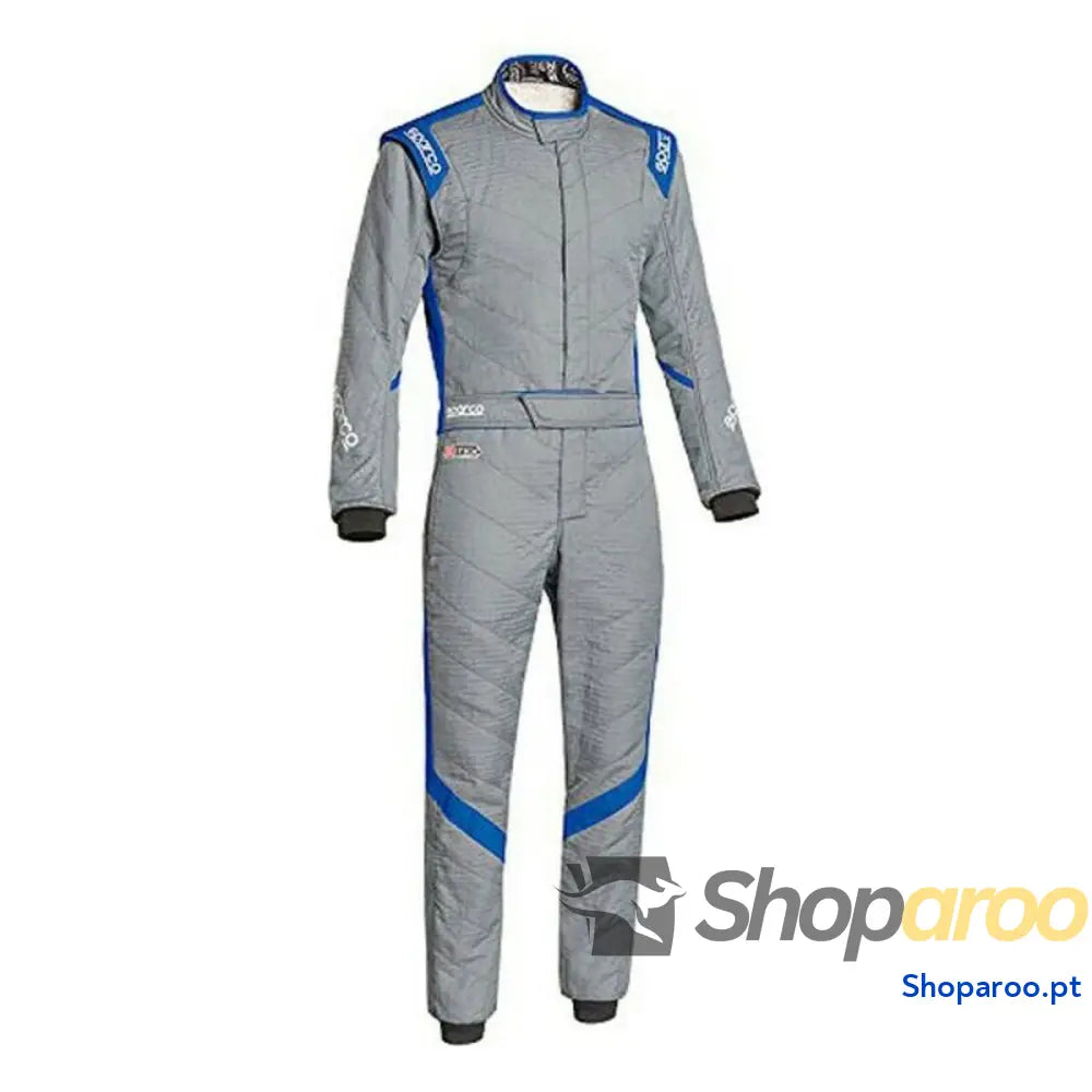 Fato de Corrida Sparco R541 RS7 Azul Cinzento (Tamanho 62)