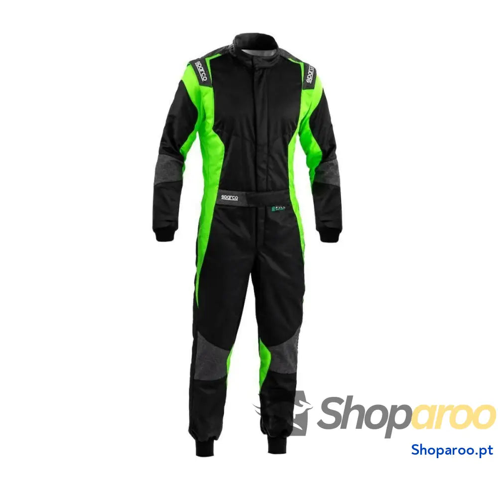 Fato de Corrida Sparco R579 Futura 48 Preto Verde