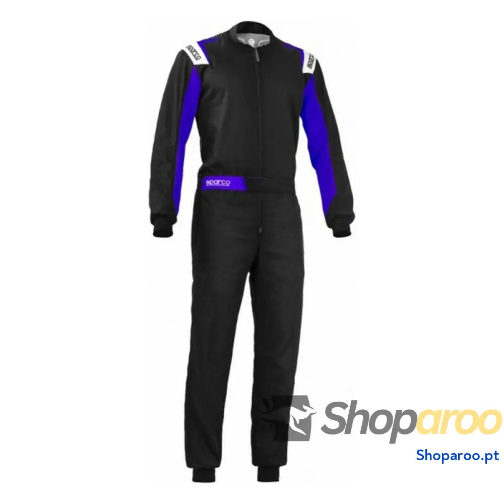 Fato de Corrida Sparco Rookie Preto/Azul